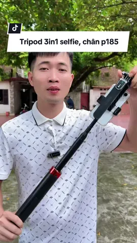 Tripod 3in1 p185 gập gọn 30cm quay nấu ăn, chụp selfie, dựng chân máy#chuanmylinh #p185 #gaychupanh3in1 #gaychupanhbluetooth #tripod 