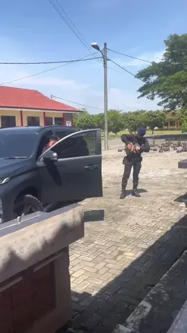 dansat Brimob berikan motivasi filosofi bhayangkara di SPN Polda Sumut 