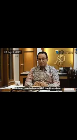 Di tengah ramainya para pejabat daerah  menaikkan pajak atau PBB cukup tinggi, sehingga  begitu banyak nya masyarakat yang kecewa, bahkan sampai demo. Rekam jejak Beliau saat menjadi Gubernur Jakarta, membuat kita semua menyadari, bahwa masih ada sosok di negeri ini yang punya hati nurani, karena selalu berpihak kepada rakyat kecil, dan berpegang teguh kepada prinsip keadilan. Bangga pernah memilih Pak @Anies Rasyid Baswedan  kemarin sebagai calon Presiden RI, meski Allah SWT belum takdirkan.