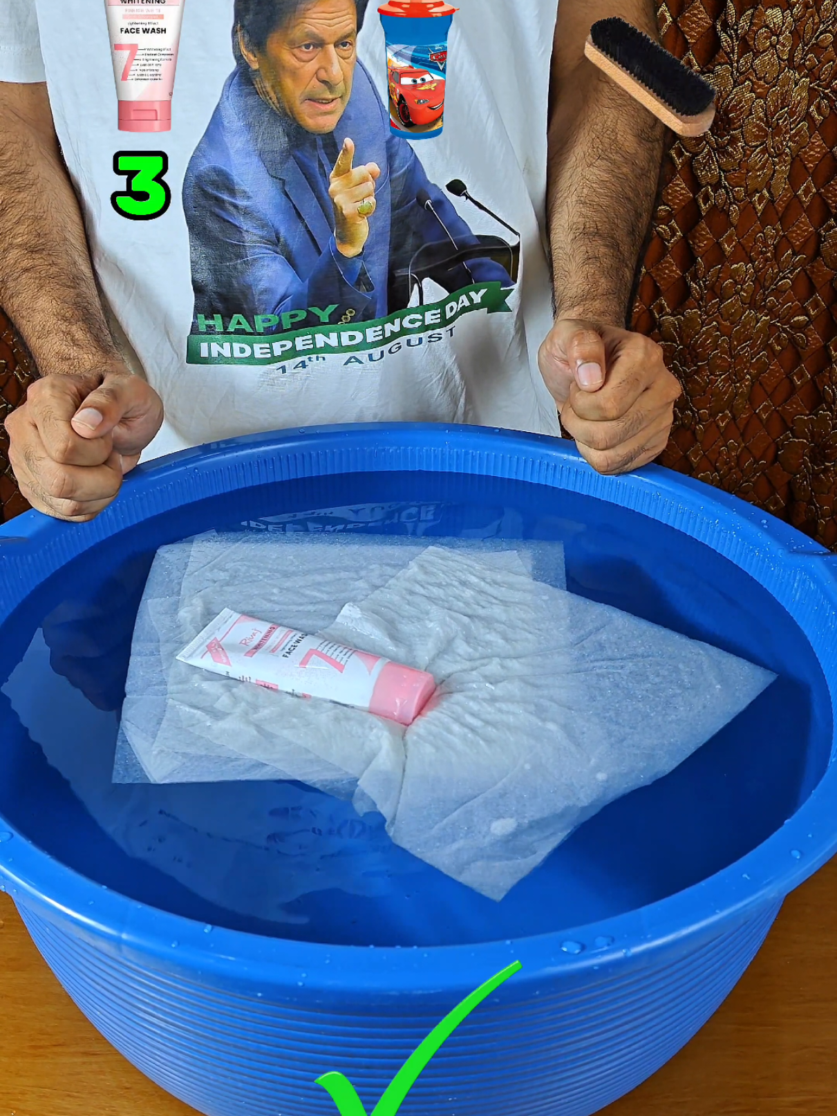 TRY TO GUESS HOW MANY TISSUE PAPER IT TOOKS! what will happend next? #experiment #asmr #watertub #asmr #asmrsounds #asmrvideo #asmrcommunity #shortsfeed #shortsviral #shortsvideo #shorts #science #science 