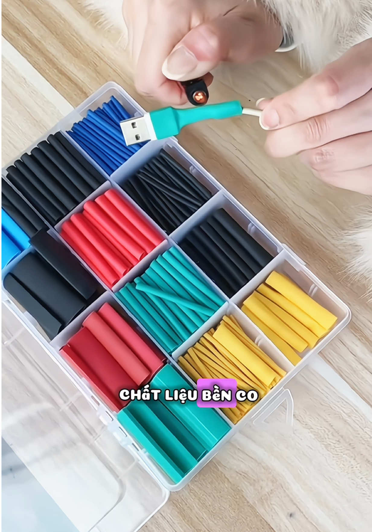 Ống cách nhiệt co nhiệt, 164 cái #ongcachnhietconhiet #ongcachnhietcodien #ongcachnhietholua #ongcachnhiet #byntchuyengiadung 