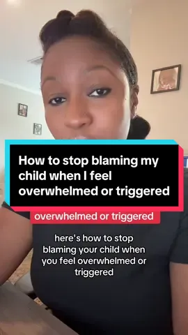Parents! The triggers and overwhelm are not your child’s fault. #takeaccountability #takeresponsibility #overwhelmed #trigger #fyp #foryou #consciousparenting #peacefulparenting 