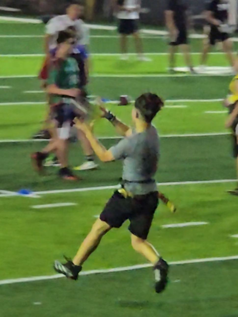 seguimos aprendiendo y dando el máximo esfuerzo #fypp #flagfootball #futbolamericano #tochobandera #practiceday 