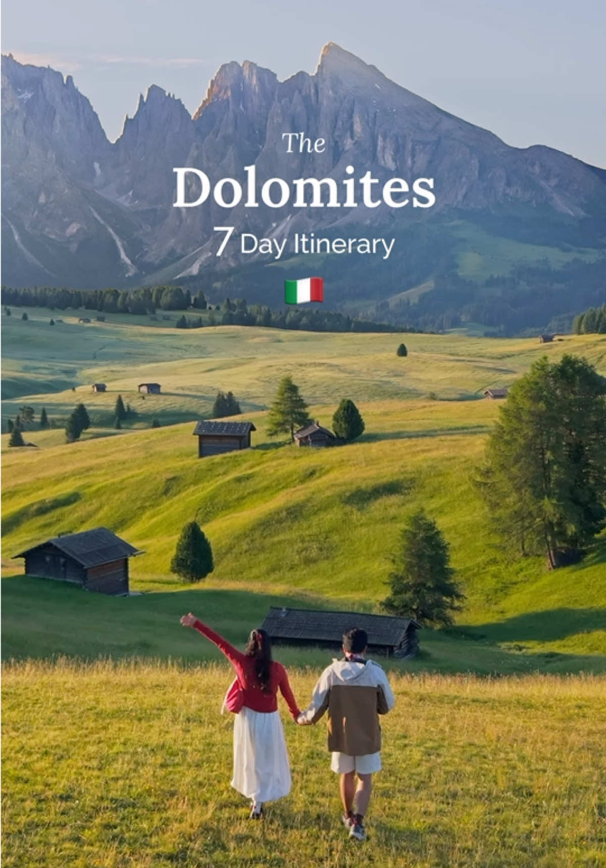 7 Day Itinerary Dolomites Italy 🤌🏻📸 แจกแพลนเที่ยวโดโลไมต์ 7 วันแบบปังทุกที่ Day 1 : Seceda / Passo Della Erbe / Geisleralm  Day 2 : Alpe du Siusi / St.Magdalena / St.John  Day 3 : Friedrich August / Sassolungo Day 4 : Gardena Pass / Giau Pass Day 5 : Lago di sorapis  Day 6 : Tre Cime  Day 7 : Lago di Misurina / Lago di Braies #italy #dolomites #เที่ยวอิตาลี #เที่ยวต่างประเทศ #tiktokพาเที่ยว 