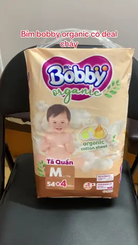 Bỉm bobby organic #bimchobe #bobby #xuhuong 