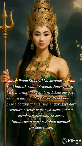 #SrikandiNuswantoro  #PesanLeluhur  #CintaTanahAir  #Merdeka1945  #PersatuanNusantara 