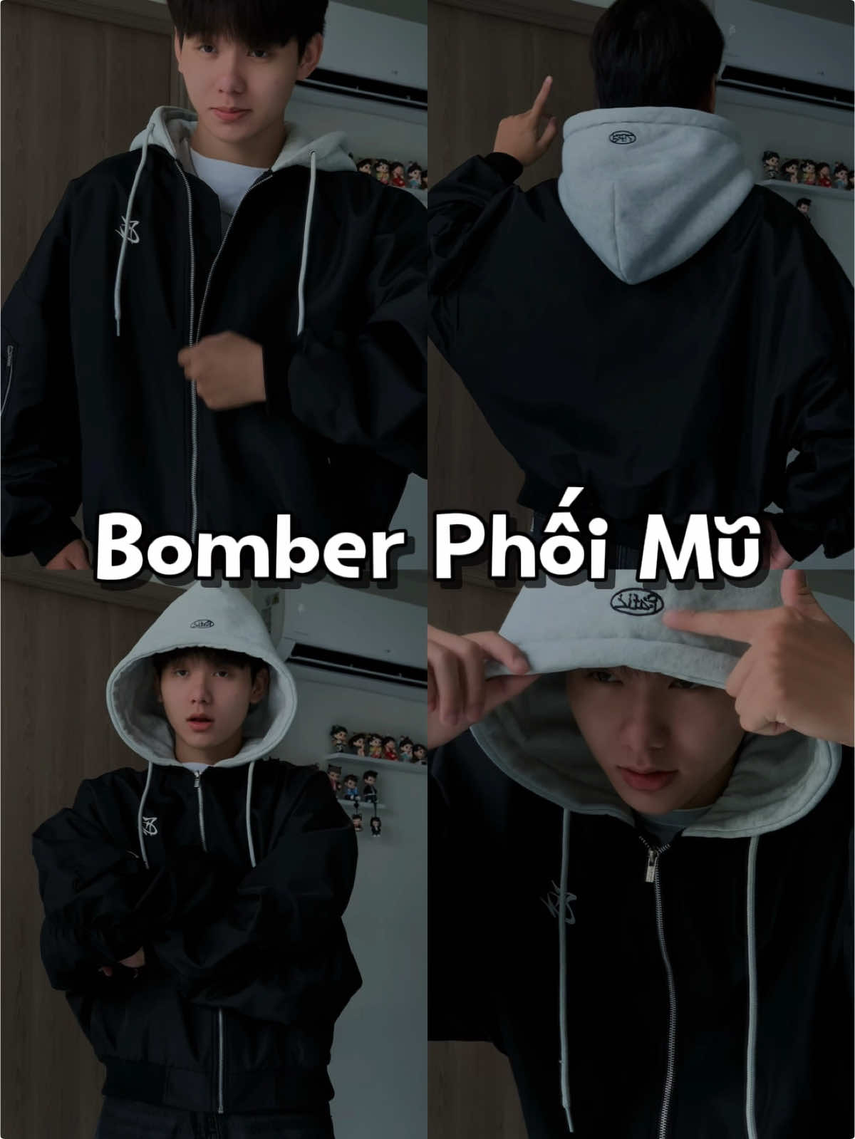 Áo mua 2 năm vẫn đẹp và hot #dangmacdo #outfit #fafic  #reveiwdonam #bomber