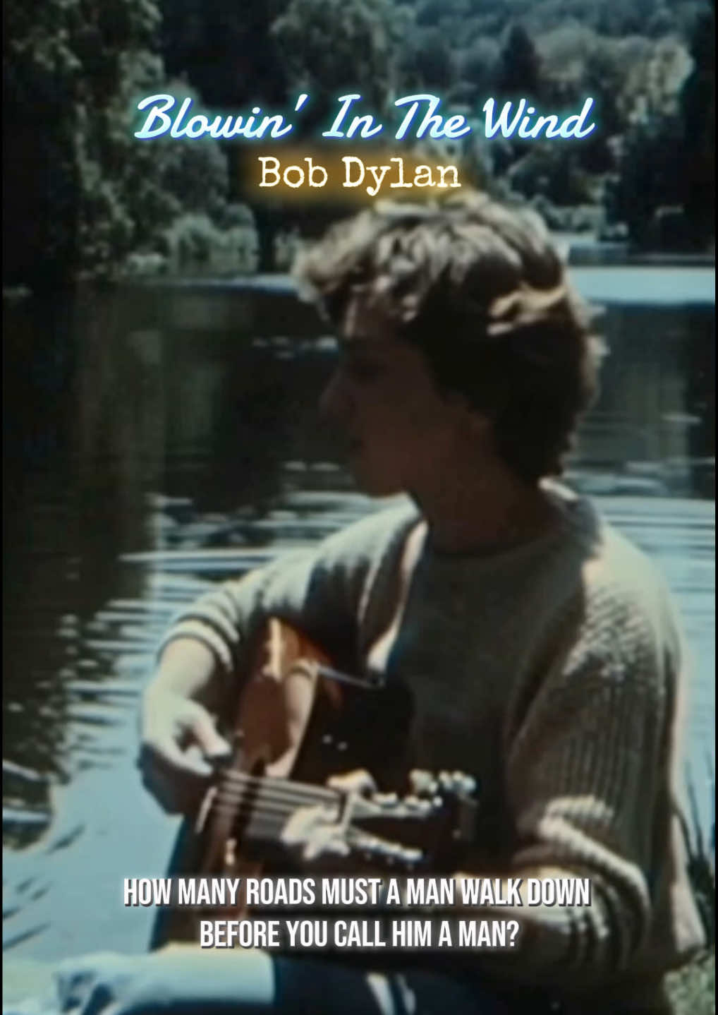 “Blowin’ In The Wind” >Bob Dylan< [1962]  #oldsong #easylistening #mangotreesongs #เพลงเพราะ #blowinginthewind 