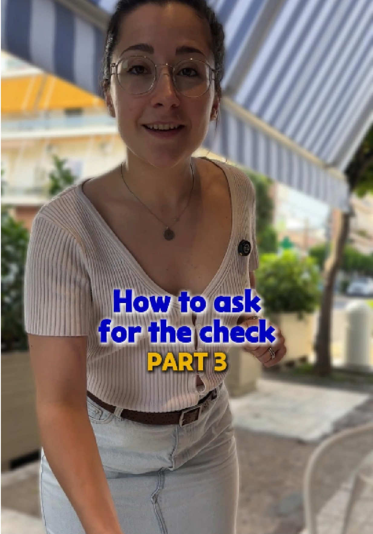 Another Greek dialogue at a restaurant! Speak as much as you can even if you are a beginner 😁 #greeklanguage #speakgreek 