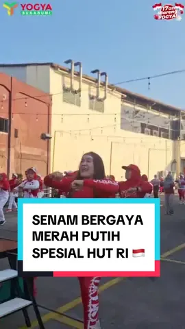 Gerak Sehat, Hati Merdeka! ❤️🤍 ​Hari ini, YOGYA Sukabumi mengadakan 
