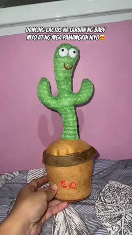cute naman netong dancing cactus😍 #dancingcactus🌵🌵🌵❤️❤️❤️ #toys #toyforbaby #trending #viral 
