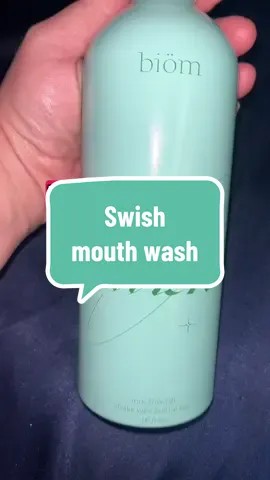 Swish mouth wash if you’re looking for a good clean mouth wash this is really good #swish #swishmouthwash #mouthwash #oralcare #oralhygiene and 
