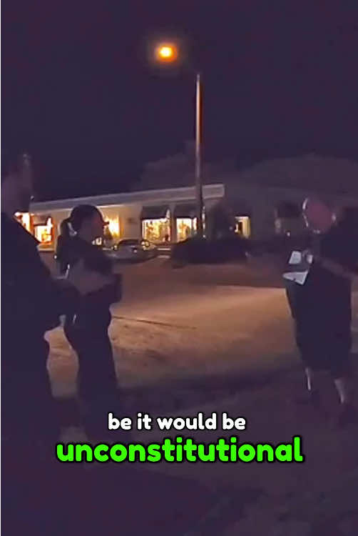 You’re Not Welcome Here #cops #firstamendmentauditor #police #copsoftiktok 