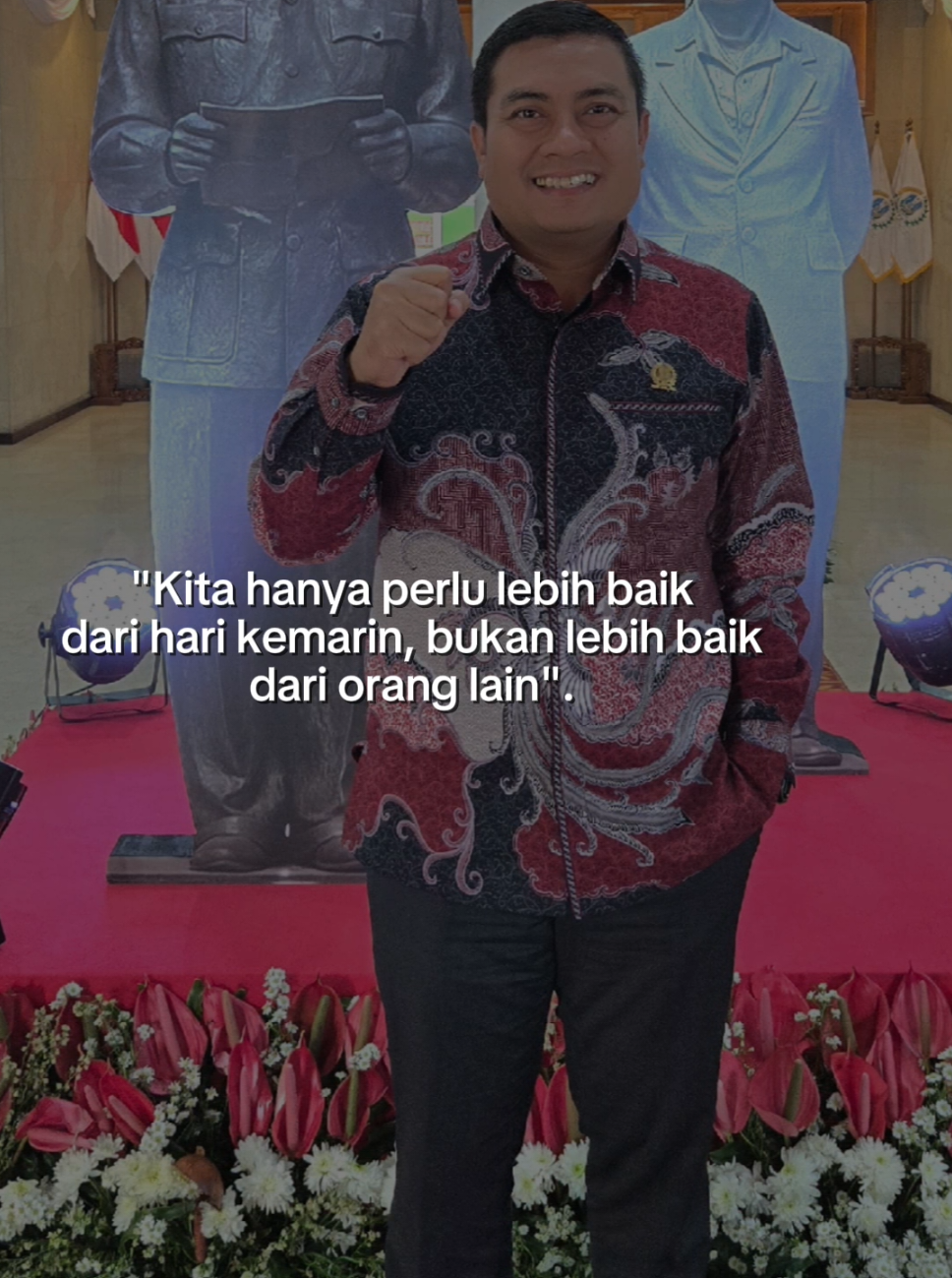 Kita hanya perlu lebih baik dari hari kemarin, bukan lebih baik dari orang lain.... #puguhwijipamungkas #localhero #dprdjatim #pksjawatimur #pksjatim 