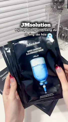 Mặt nạ cấp ẩm - sáng da ✨ #review #matna #matnajmsolution #jmsolution #viral 