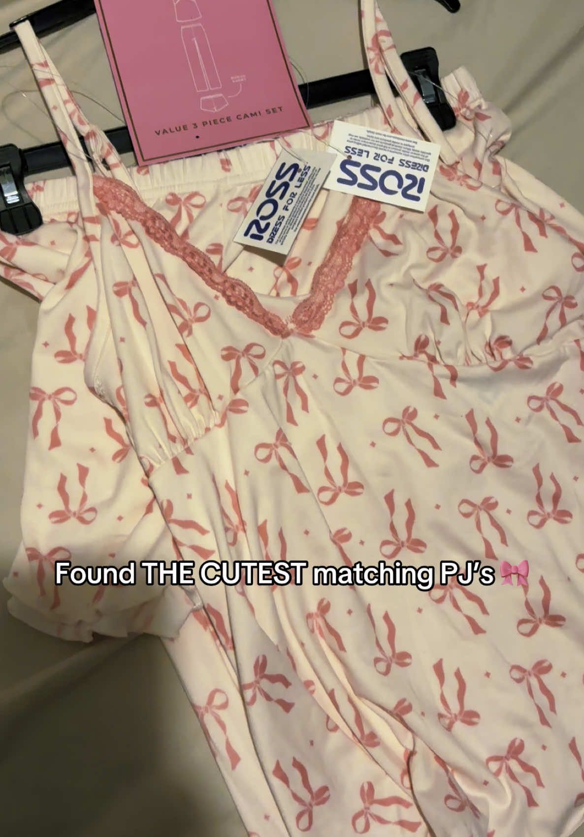 The cutest Ross find. 😍 Matching bow pjs with my mini 💕 #ross #rossfinds #fyp #girlmom #girlmomlife #fyp #fypシ #tryonhaul #babygirl #rosshaul 