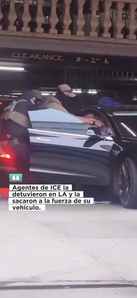La influencer colombiana Tatiana Martínez fue arrestada en Los Ángeles mientras hacía un live en TikTok. Agentes de ICE la sacaron de su auto a la fuerza, ella se desmayó y terminó en un hospital antes de ser llevada a un centro de detención.