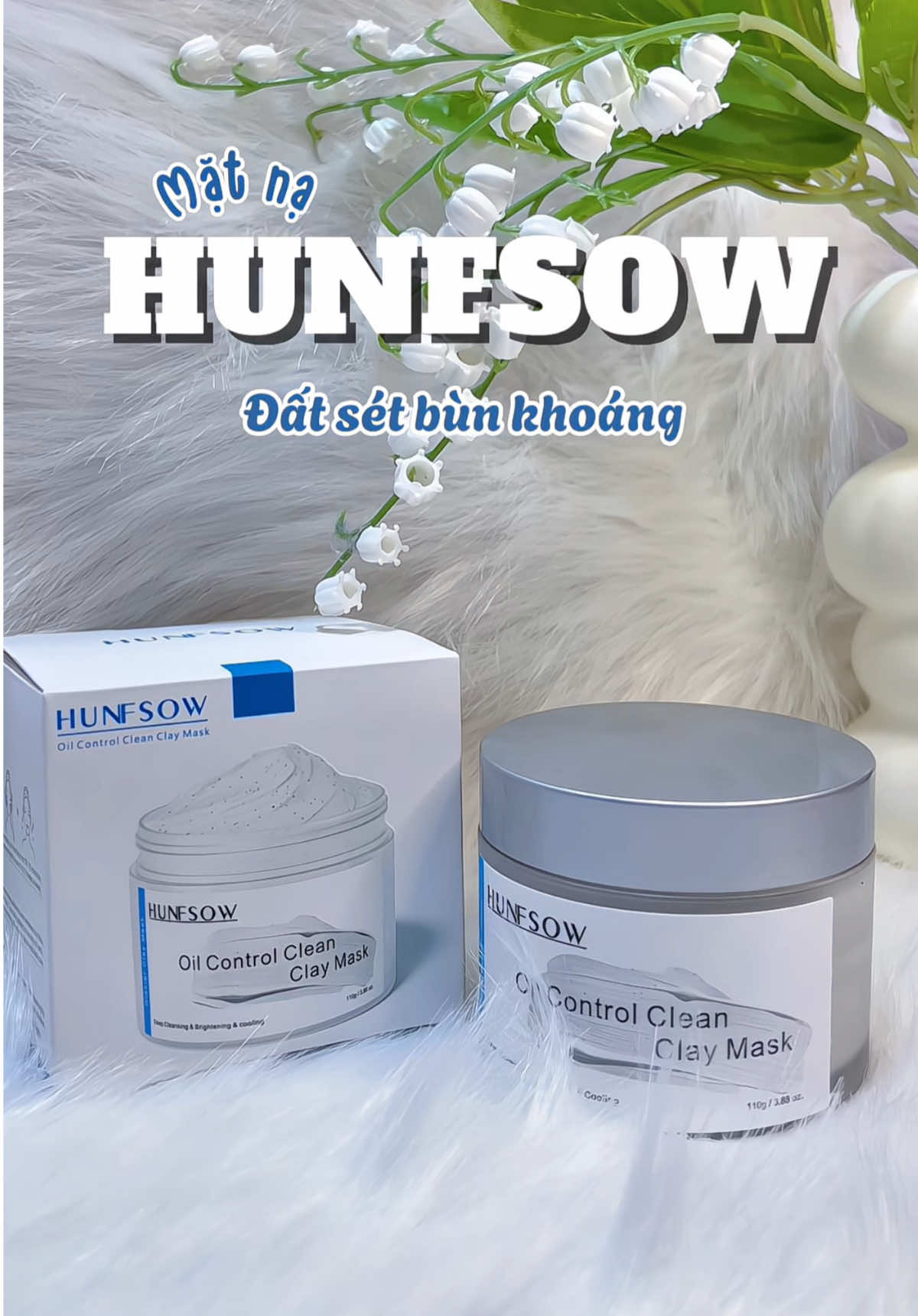 Cái cảm giác đắp mặt nạ xong, da sạch mướt, lcl thoáng nhẹ… ôi, mê gì đâu á 😍 #hunfsow #matnadatsethunfsow #matnadatsetkiemdau #matnadatsetbunkhoang #review 