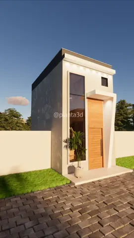 Fomos contratados para fazer uma planta de uma kitnet loft 3 x 5. 🔍 ID: 033 📲 Orçamentos no WhatsApp: (75)98154-4576 #container #kitnet #quitinete #escadademadeira #escadaflexivel 