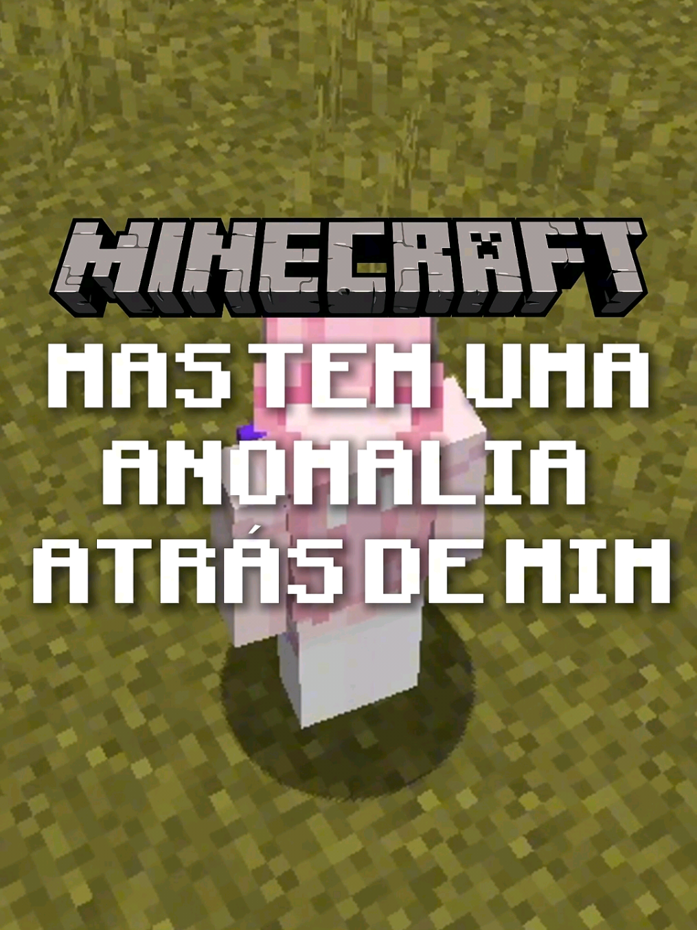 Minecraft mas tem uma anomalia atrás de mim #Minecraft #foryou #fyp 