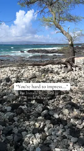 I’m not hard to impress, I just let nature do the work#hawaii #ocean #adventure #Hiking#808 