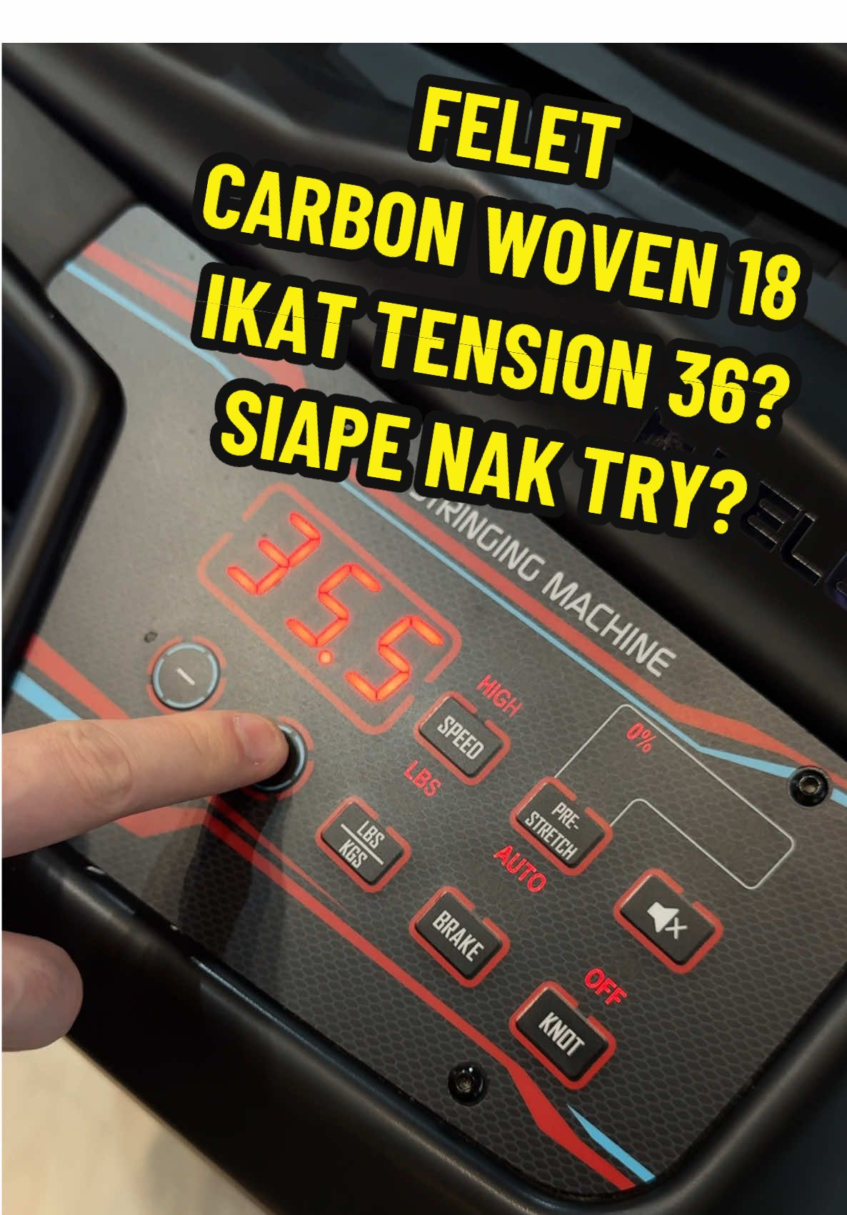 Bawa RM200 Tapi Nak Woven Technology？ Confirm Adeee！FELET CARBON WOVEN 18 RACKET NAK SPEED N SMASH AMBIL RACKET NII #aksports #FELET #feletcarbonwoven18 #badmintonracket #fypppp 