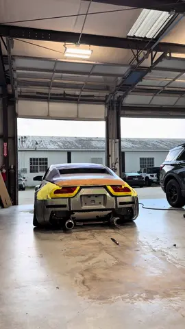 Still trying to keep similar body lines of the z with the 240 tails #carsoftiktok #fypシ #nissan #cartiktok #fyp 