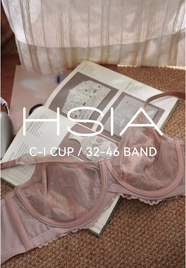 Let’s go for something neutral yet stunning #HSIA #hsiabra #minimizer #plussize #curvy #comfortable #underwear #lingerie #fashionfinds #tiktokshopfinds #bra 