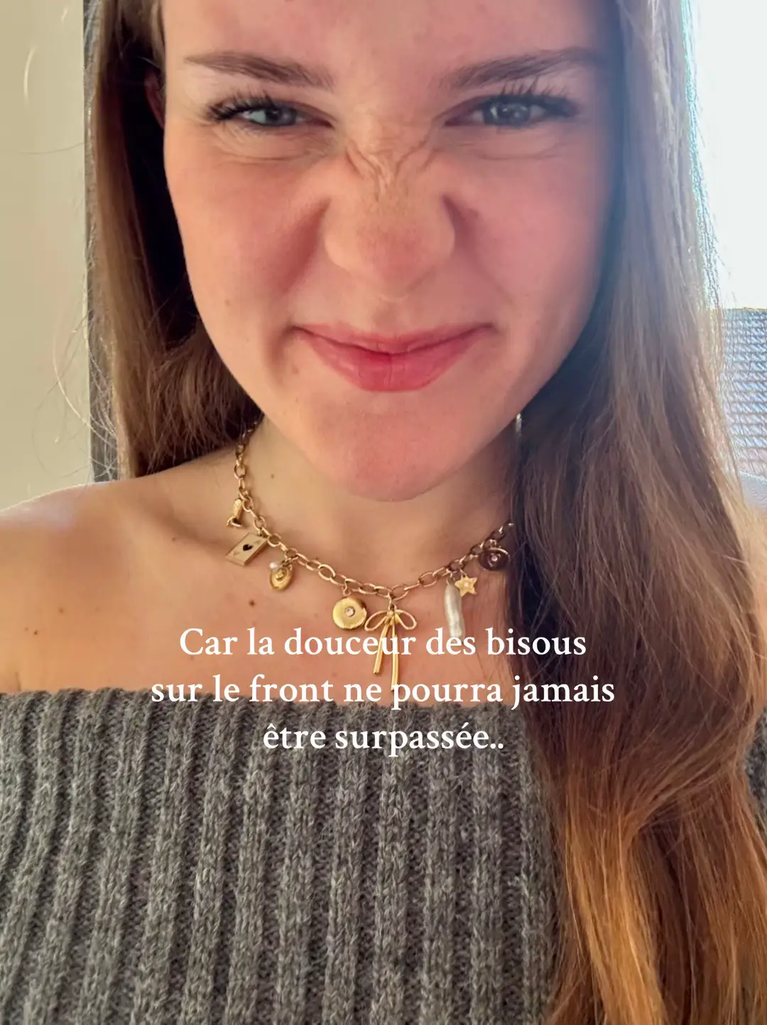 Insurpassable !                                                                        #douceur #pourtoi #bisous #front 