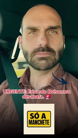 🚨 Eduardo Bolsonaro desabafa! Em tom emocionado, o deputado falou sobre sua situação de “exilado” nos Estados Unidos e também sobre o drama vivido por seu pai, o ex-presidente Jair Bolsonaro. Eduardo afirma estar sendo perseguido politicamente e diz que a família enfrenta uma verdadeira caçada no Brasil. Segundo ele, não há clima de justiça, mas sim de vingança. 🔥 A fala do deputado levantou polêmica e dividiu opiniões nas redes. 👉 E você, o que acha? Eduardo Bolsonaro está sendo vítima de perseguição política ou está tentando fugir das consequências? ⚡️ Siga nosso perfil para mais notícias sem censura! #noticias #bolsonaro #politica #stf 