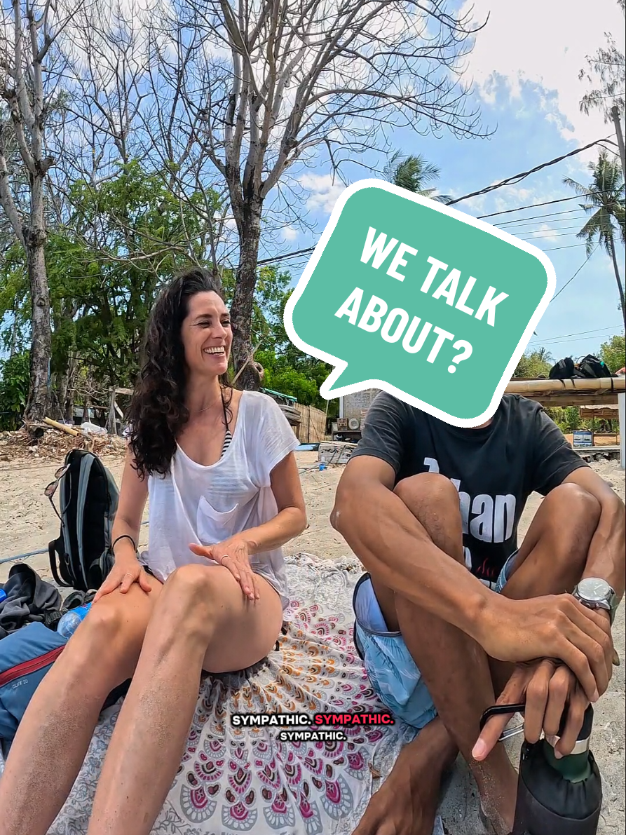 On the next part with Sandra 🇪🇸.  #wetalkabout #findperspectivfromdifferentemind #islandlife #storytelling #giliair 