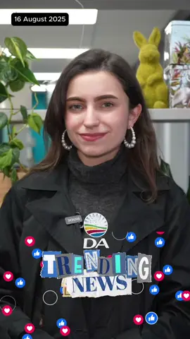 🟡 Watch now: The DA is making headlines this week! From turbocharging the economy to protecting jobs and bringing Home Affairs closer to you, see how we’re delivering real solutions. ✅ 6-point plan to boost SA’s economy ✅ Protecting farmers from tariffs ✅ Home Affairs closer to the people ✅ DA’s Tshwane mayoral candidate revealed