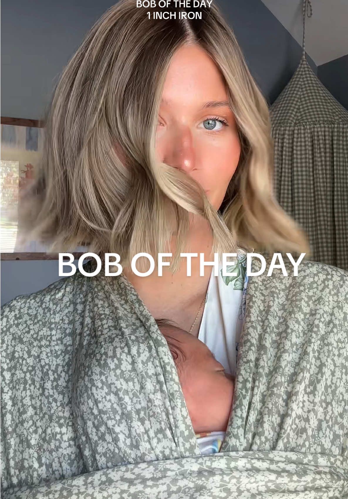 Bob of the day, using a 1 inch curling iron 💆🏼‍♀️