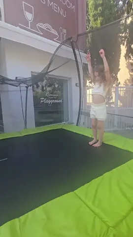 Harla taught herself this trick today #gymnastics #fyp #FamilyFun 