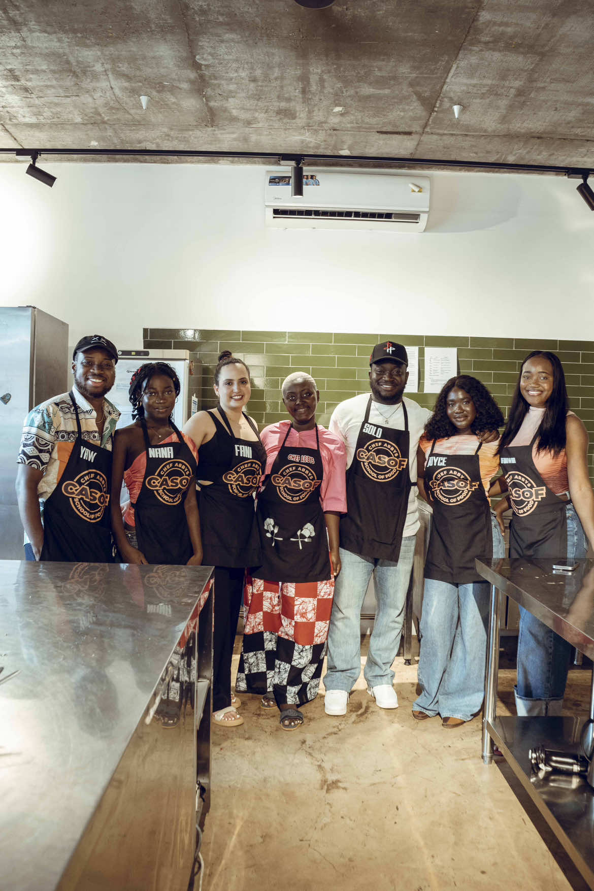 This is your sign to book a private cooking class with @Chefabbys & @CASOFgh 🙌🏿🇬🇭😇 We had a fantastic time as family learning to cook Etor together and sharing a fun time as well! #chefabbys #accra #ghana 