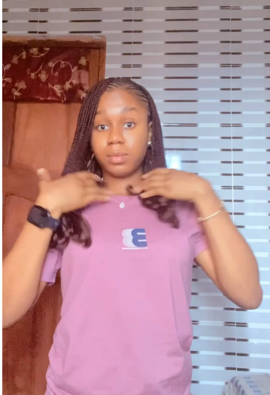 Just wanna show off my braids😚 y’all better like it🥹 #newbraids #hairstyle #sideattraction 