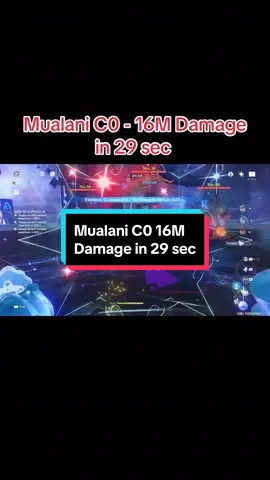 Mualani C0 - 16M Damage in 29 secs #GenshinImpact #fyp #pourtoi #mualani 