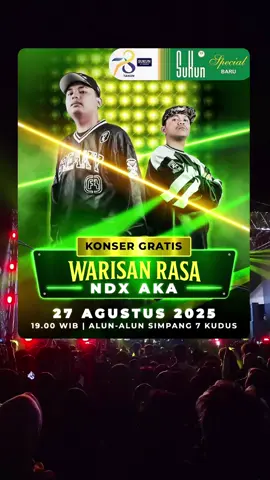 Spesial Warisan Rasa with @NDX AKA  #kudus #ndxaka #alunalunkudus #ndxakafamilia 