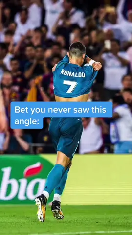 Ronaldo taking off his shirt in the camp Nou. #ronaldo #minifootballer