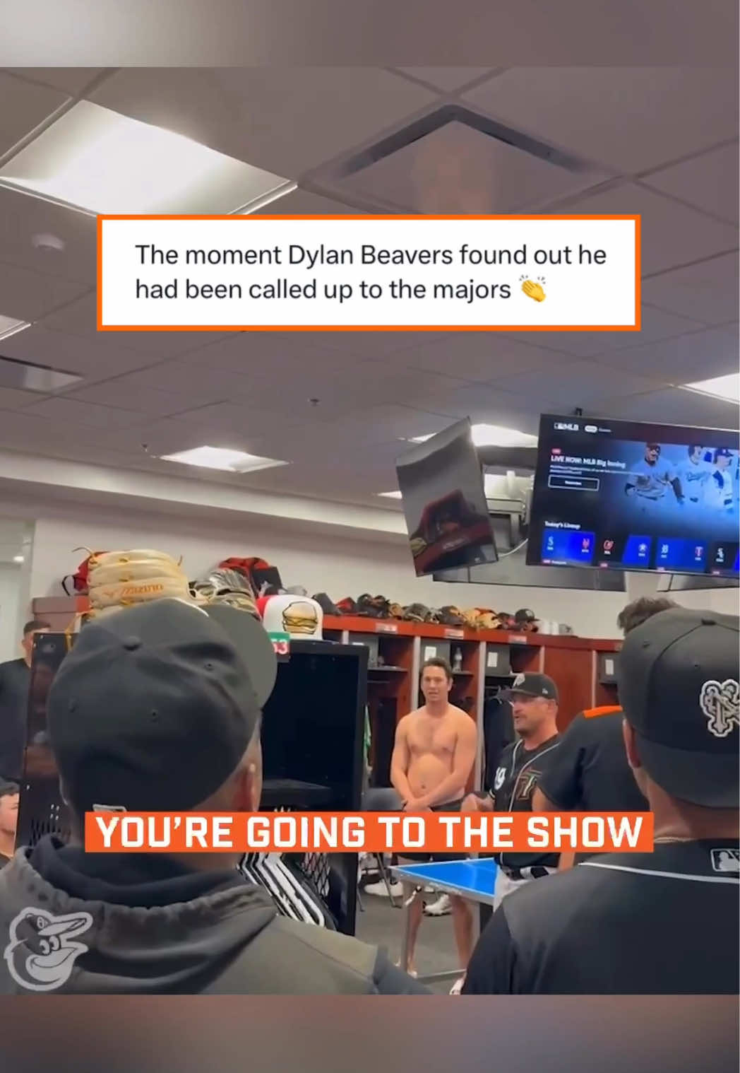 DYLAN BEAVERS IS GOING TO THE SHOW 🚨 #Orioles #Baseball #MLB #BaltimoreOrioles