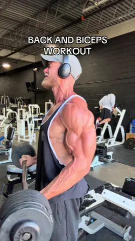 Back and biceps workout #gym #workout #Fitness #foryou #fyp 