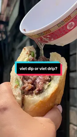 Viet Dip or Viet Drip? #beefbanhmi #dipsandwich #vietdipsandwich #chicagotiktok #wheretoeatchicago 