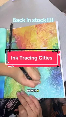 You guys literally sold out an entire shop of its stock of this coloring book! This ink tracing cities is such a blast! Best activity for an overstressed brain! Just grab a pen and trace the problems away!  #inktracing #cities #coloringbook #unwind #relax 