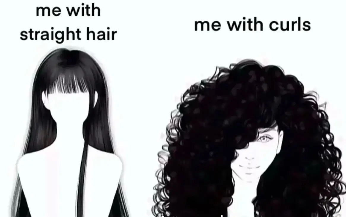 I never know which one to prefer 🧐😩 #fyp #trending #curlyhair #blonde #wlw  