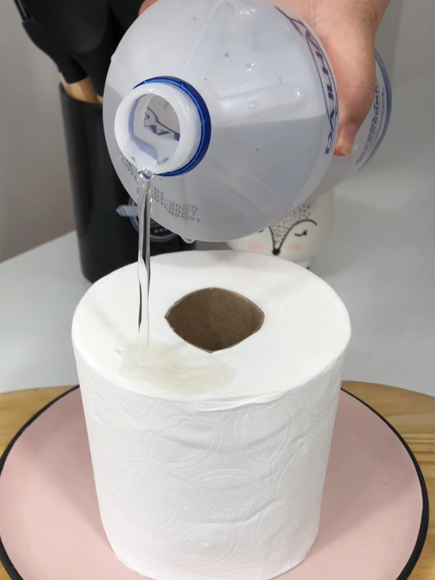Put alcohol on toilet paper and you'll thank me forever! #cleaninghacks #lifehacks