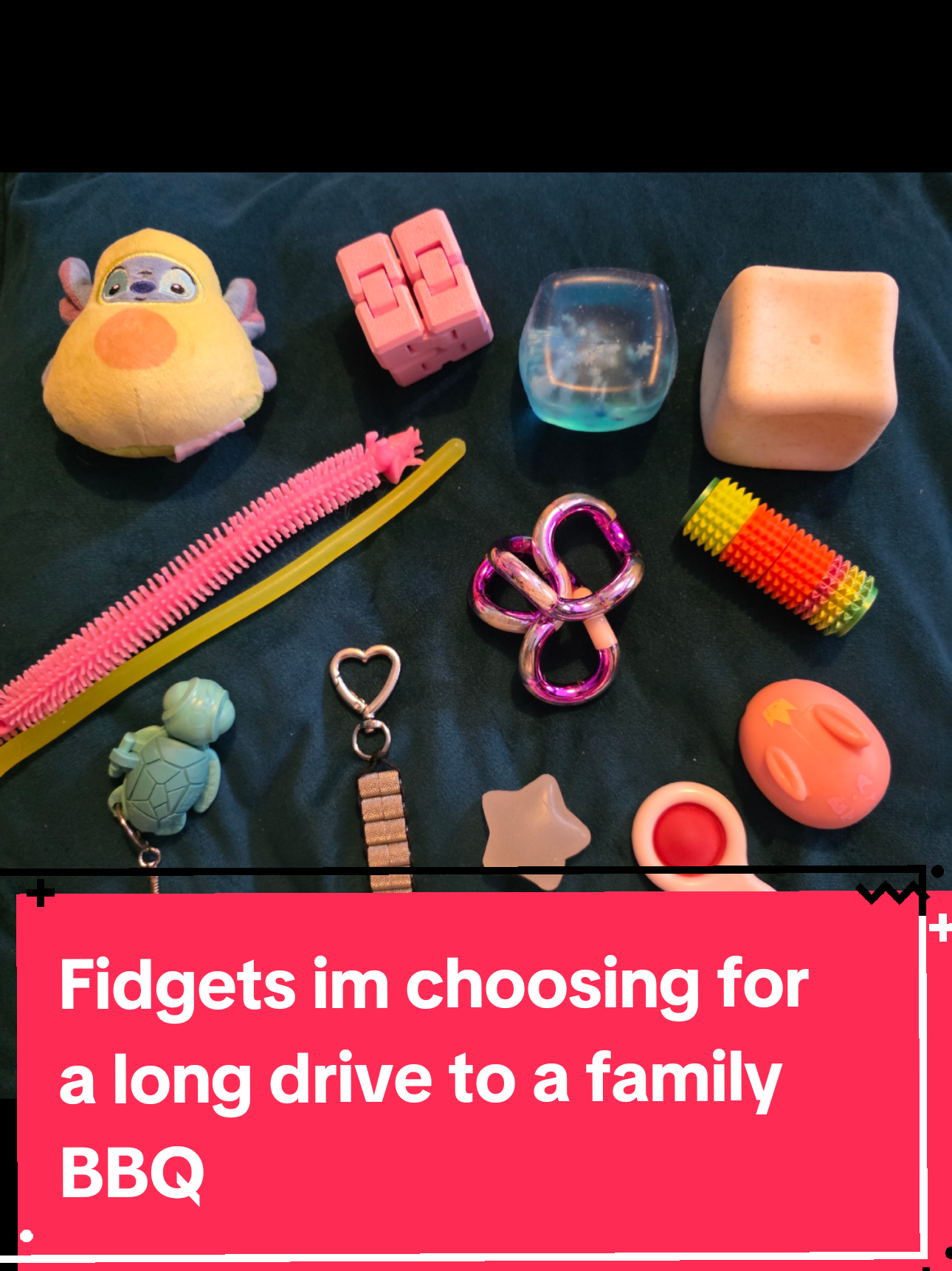 Pack Some fidgets with me for the long drive to my partner's family bbq featuring some fidgets i got from @FIDGETOPIA, @Funky Fidgets Shop 𝙻𝚃𝙳 ᵗᵐ and  @Tangle Creations  #fidgets #funkyfidgetsshop #autism #fidgettoys #tangle 