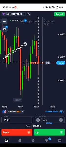 KILLED ☠️☠️☠️#quotexsignals#lossrecovery  #NFP#unfreezemyacount  #growmyaccount 