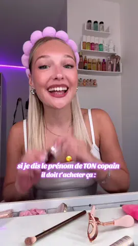si je dis le prénom de ton copain, il doit t’acheter ça 💖 #pourtoi #makeup #fyp  produits utilisés : @NYX COSMETICS FRANCE  @Maybelline France  @Sol de Janeiro Inc  @tarte cosmetics  @Diorbeauty  @byoma 