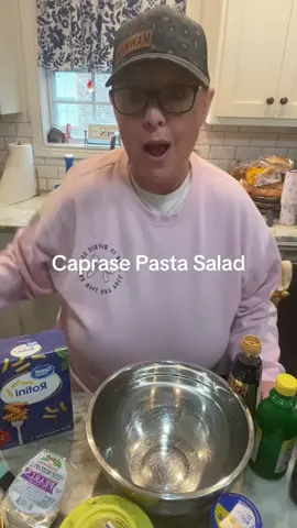 Perfect day for pasta salad! #fyp #fypviral #creatorsearchinsights #pasta #salad 