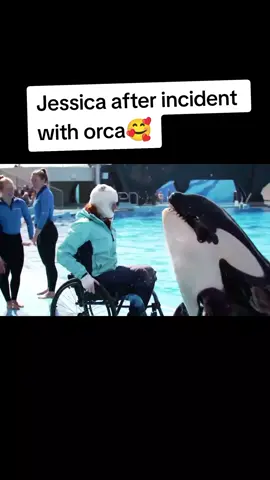 Jessica after incident with Orca #jessica#orca#viralvideo#fyp#foryou
